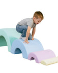 Montessori Soft Play Set - Rainbow-5