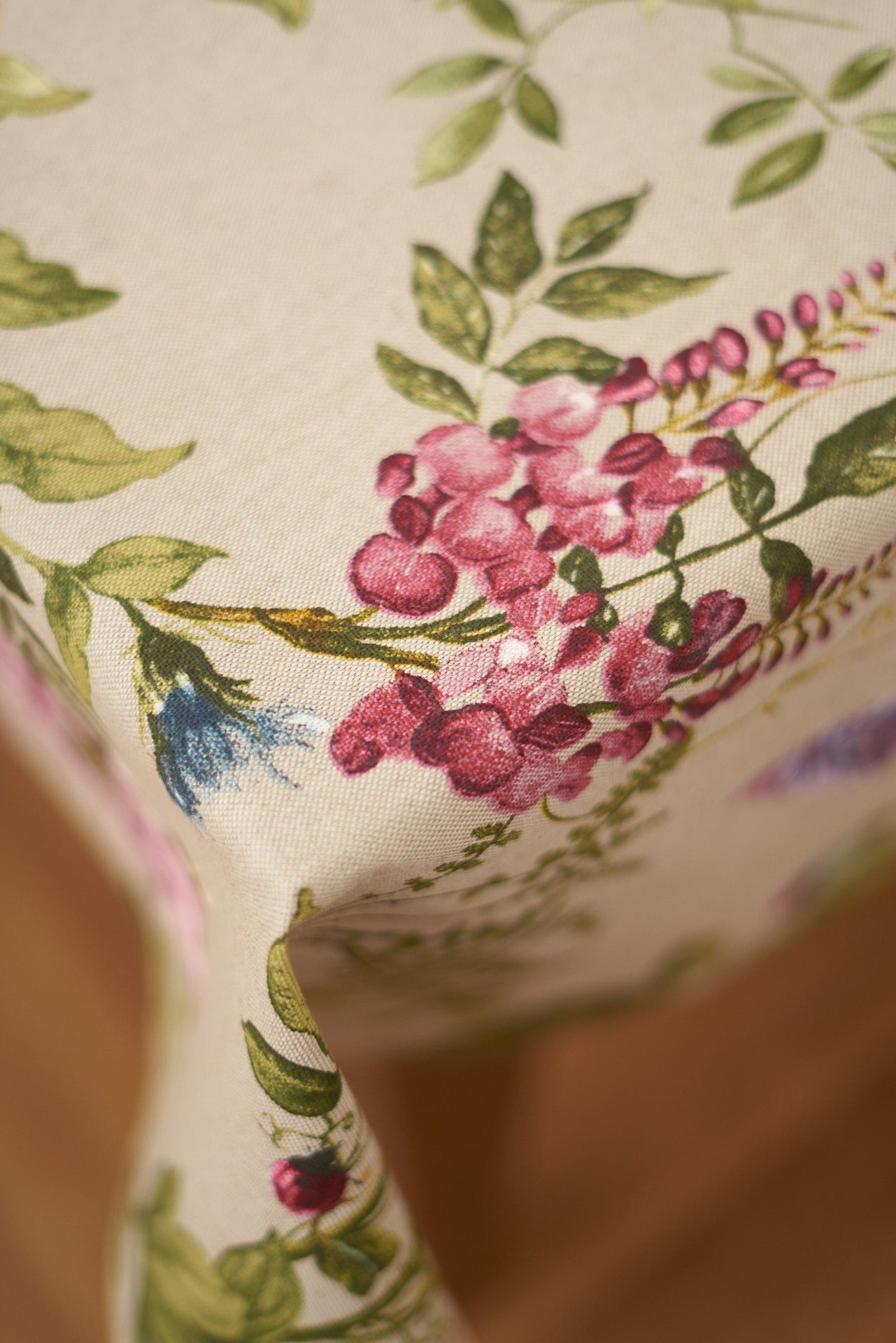 Botanico Rectangular Tablecloth - Elegance & Durability Combined by Hortensias Home at www.brixbailey.com