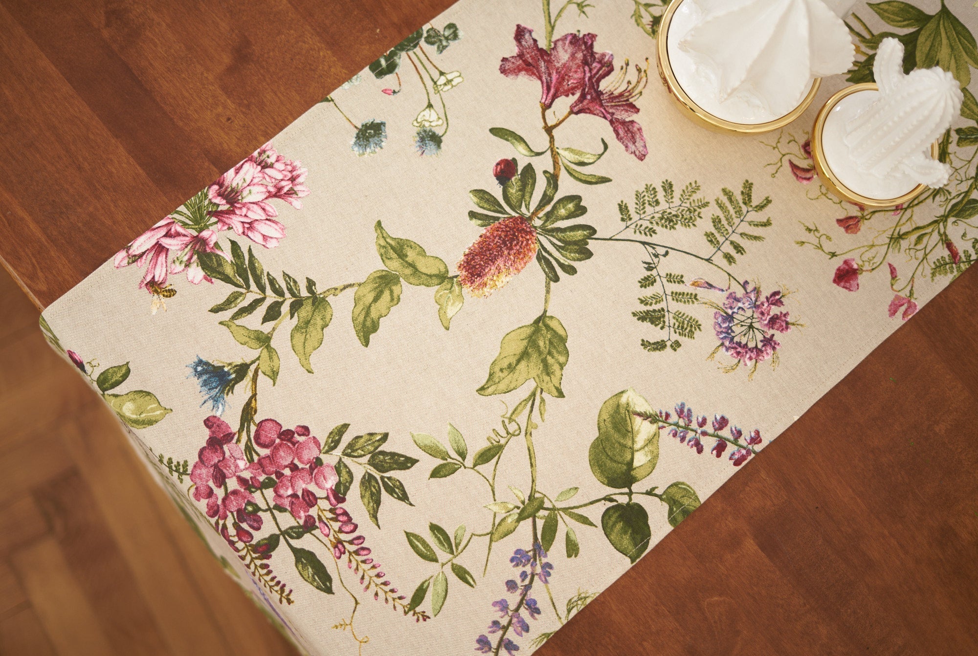 Botanico Table Runner – European Elegance &amp; Quality Craftsmanship by Hortensias Home at www.brixbailey.com