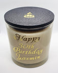 Personalised Simple Scents Grand Opulence 3 Wick Candle | Free Text Custom Message 640g