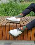 Orange Lover Bamboo Sock Set of 3