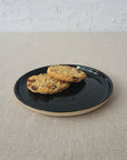 Jet Black Classic Cake Plate