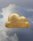 Gold Leather Cloud Purse