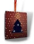 Star Christmas Sock Box - 1 Pair of Bamboo Socks (His)