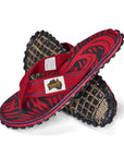 Men's Islander Flip-Flops in Red
