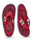 Men's Islander Flip-Flops in Red