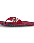 Men's Islander Flip-Flops in Red