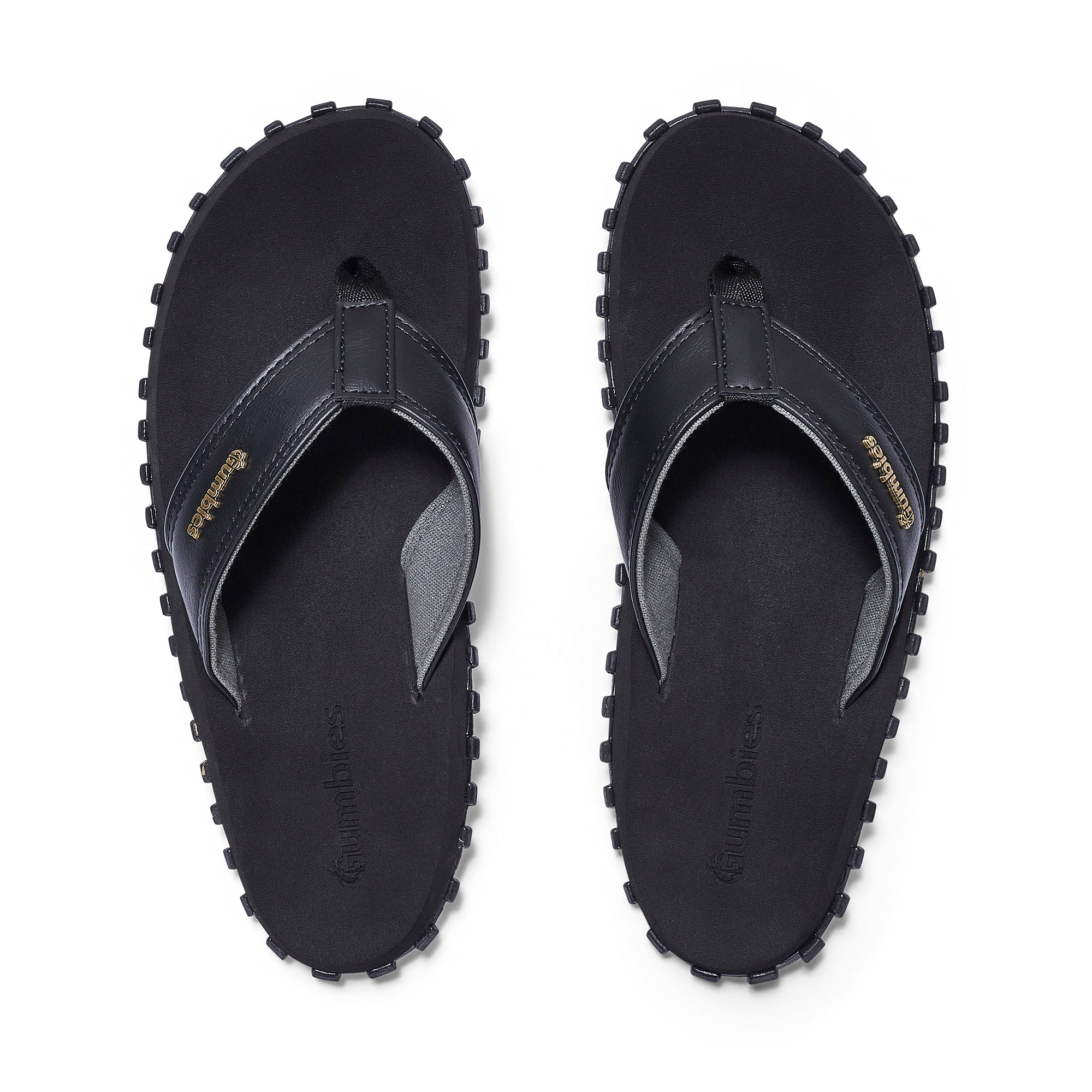Vegovert Flip Flops Men's Black