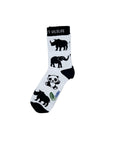 WILD ABOUT WILDLIFE ORGANIC COTTON KIDS SOCKS