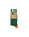 CAREFREE BUTTERFLIES ORGANIC COTTON KIDS SOCKS
