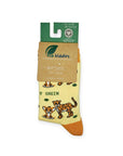 CARING CHEETAHS ORGANIC COTTON KIDS SOCKS