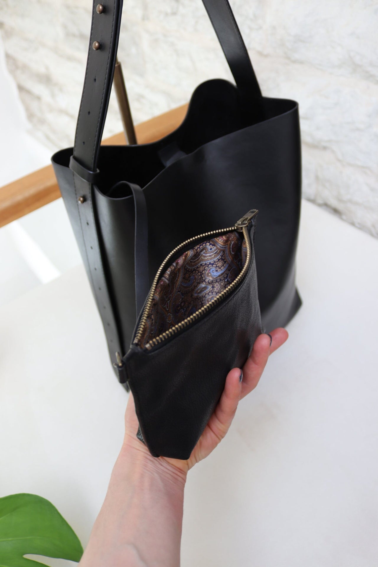 Luxury Handmade Tote Bag – Stylish &amp; Practical for Professionals by Tairi Roosve at www.brixbailey.com