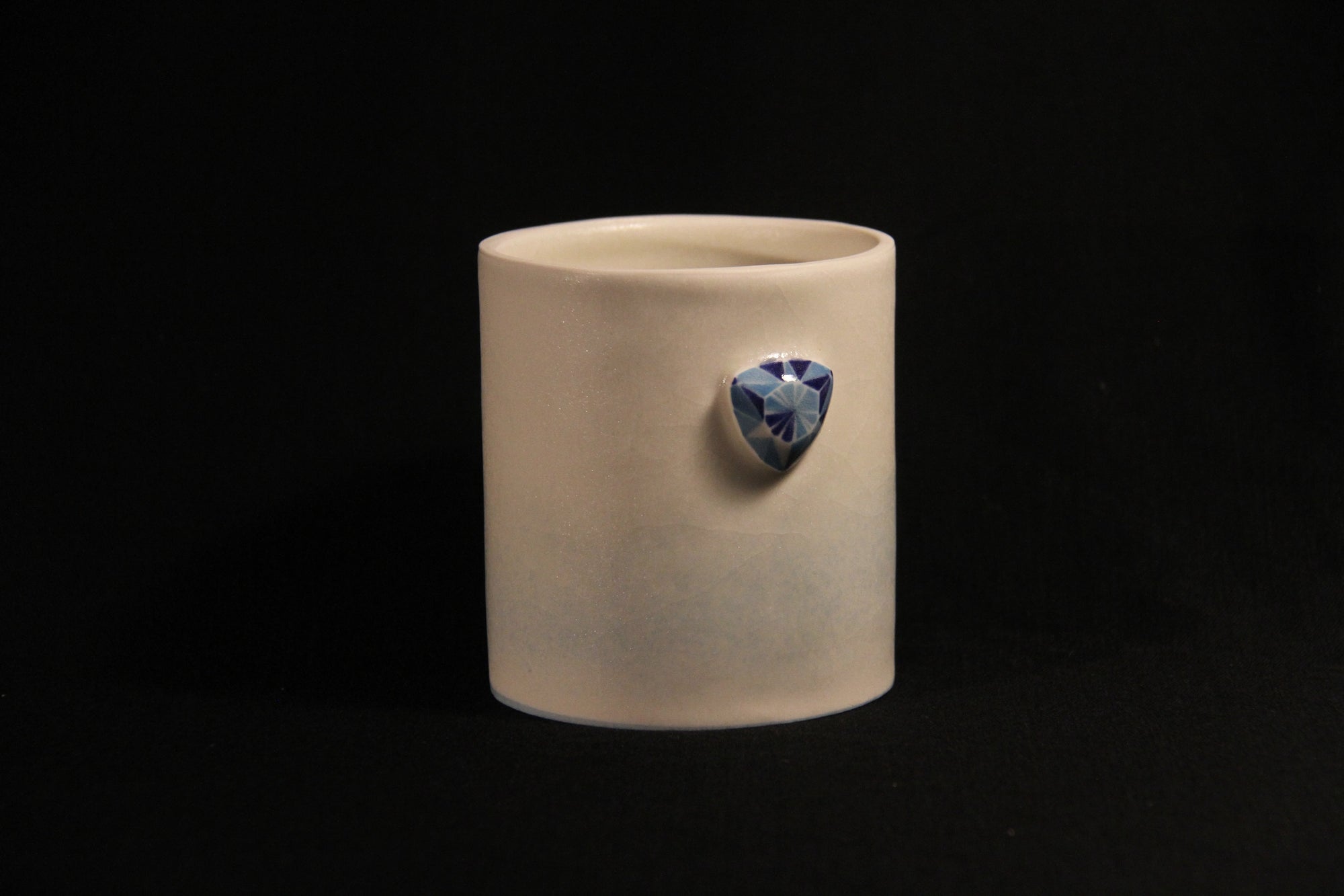 Gem Mug with Faceted Crystals