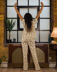 Women's Short Sleeve Pima Cotton Pyjama Set – Tacos Print