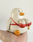 Claire with the Pair - Boobs Duck