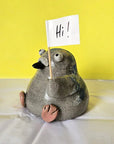 Pigeon with Sign (Made to Order)