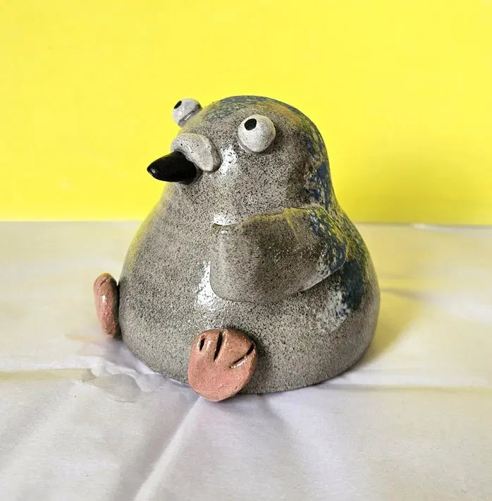 Pigeon with Sign (Made to Order)