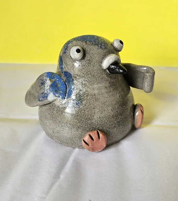 Pigeon with Sign (Made to Order)