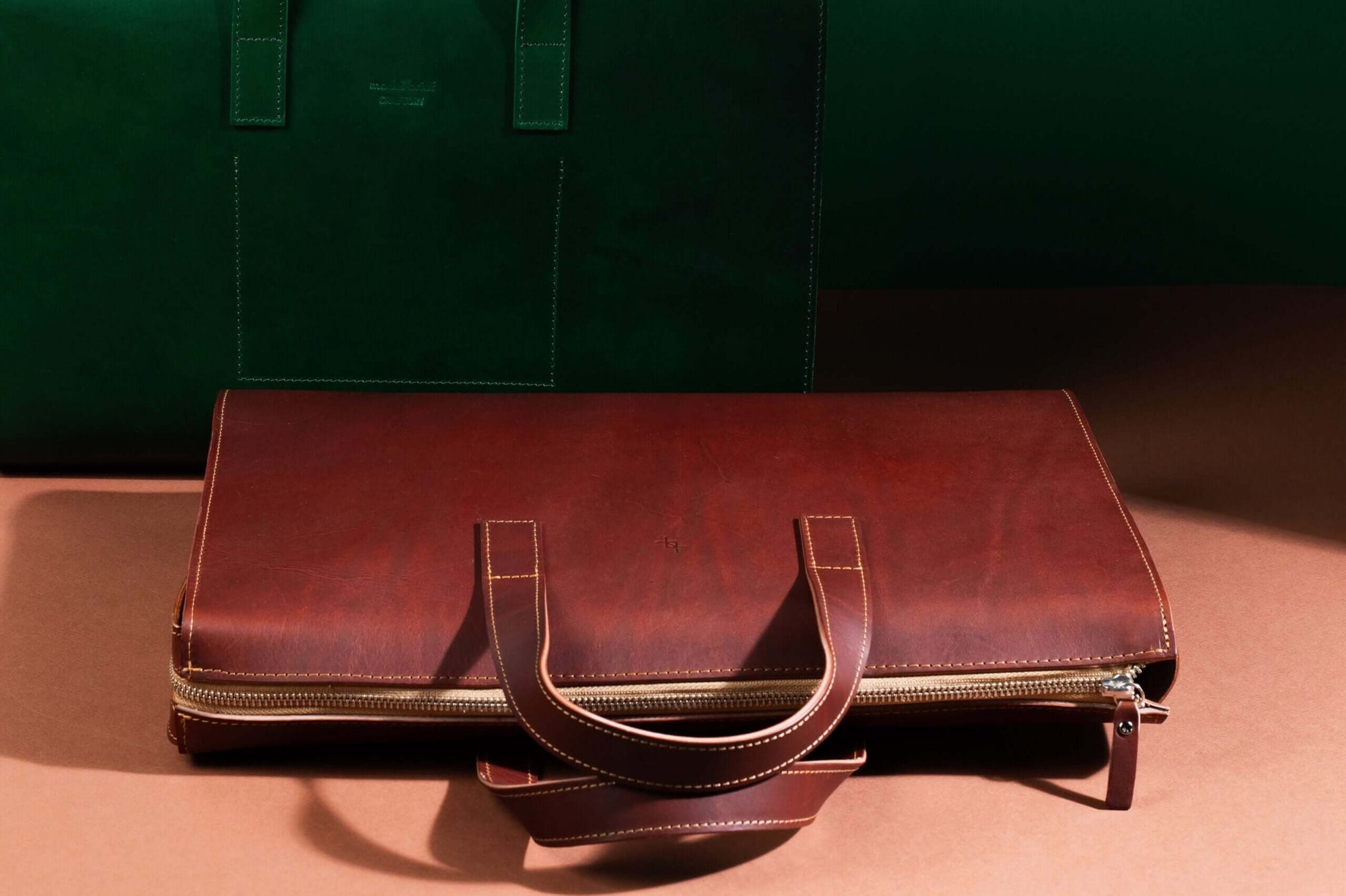 Classic Leather Briefcase – Durable &amp; Timeless Design by Craftory at brixbailey.com
