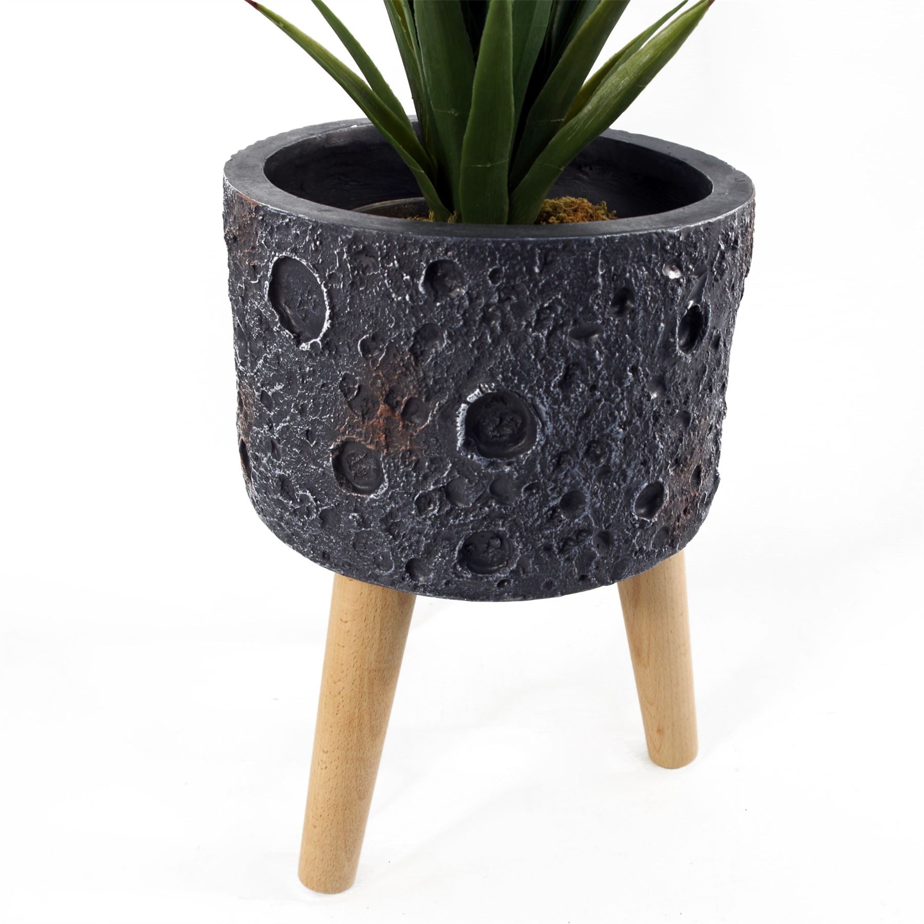 Moon Black Planter-3