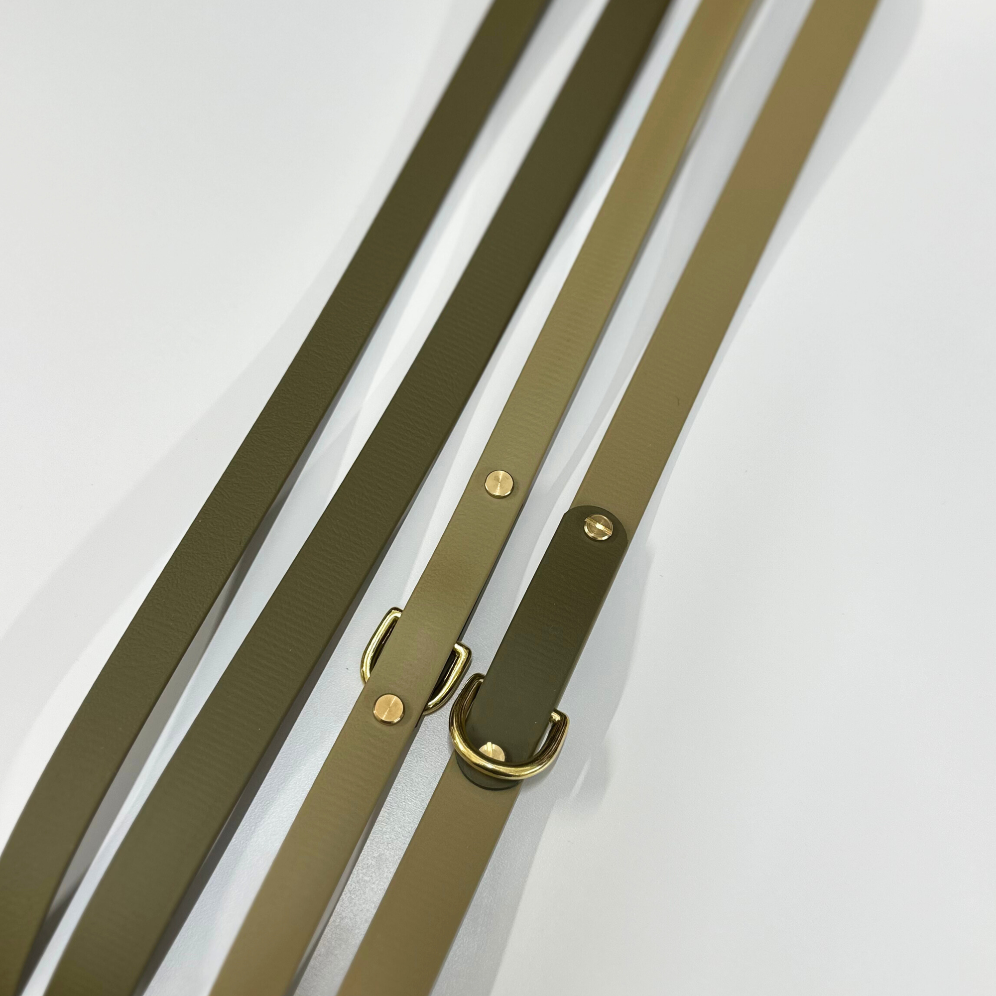 Bentley Multiway Dog Lead in Olive &amp; Khaki