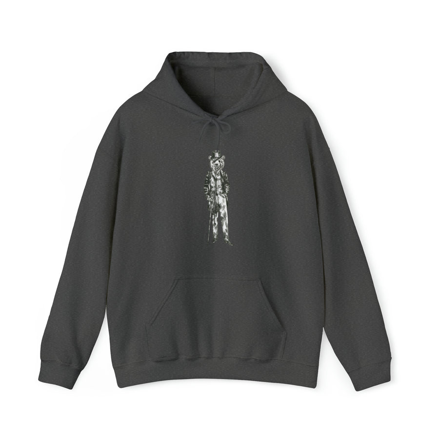 Graphic Print Unisex Hooded Sweatshirt
