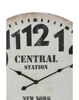 58cm Dia Vintage Style Wall Clock | Crawley