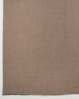 Reversible Merino Wool Scarf - Black Beige