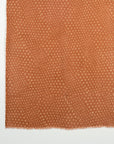 Polka Dots Illusion Merino Wool Scarf - Burnt Orange