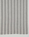 Chevron Stripe Bands Cashmere Wool Scarf - Grey