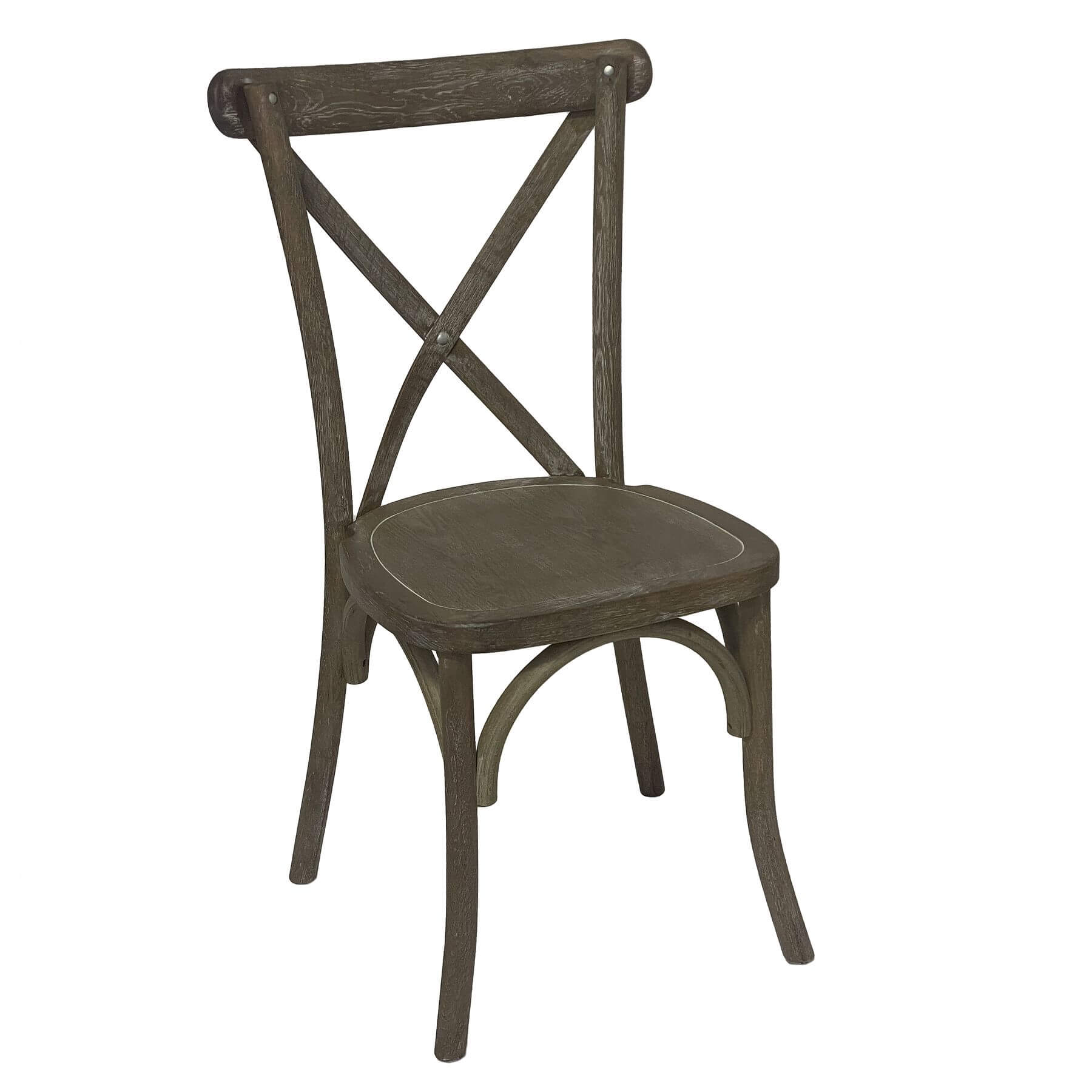 Elegant Light Oak Cross Back Dining Chair | Modern Comfort