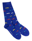 Racing Car Sock Box - 4 Pairs of Bamboo Socks (His)