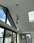 5 Light Cluster Evo Pendant Chandelier | Stairwell & High Ceiling Lighting UK
