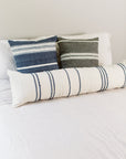 12 x 48" Ribbons Lumbar Pillow - Navy-1