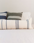 12 x 48" Ribbons Lumbar Pillow - Navy-2