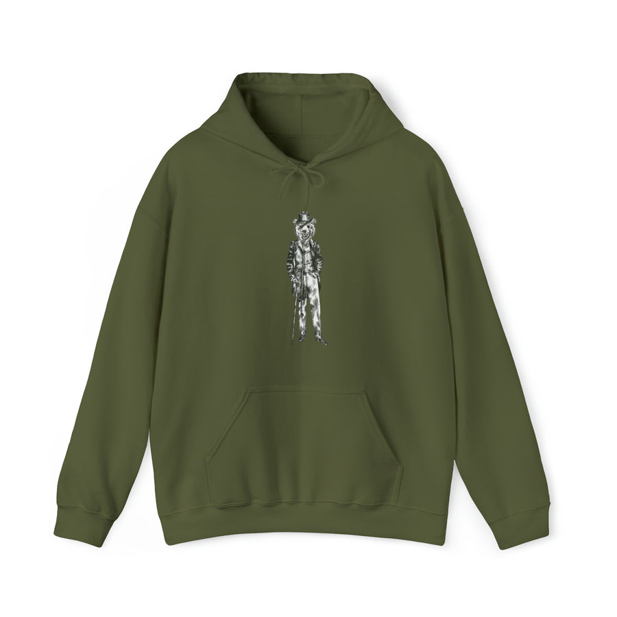 Graphic Print Unisex Hooded Sweatshirt