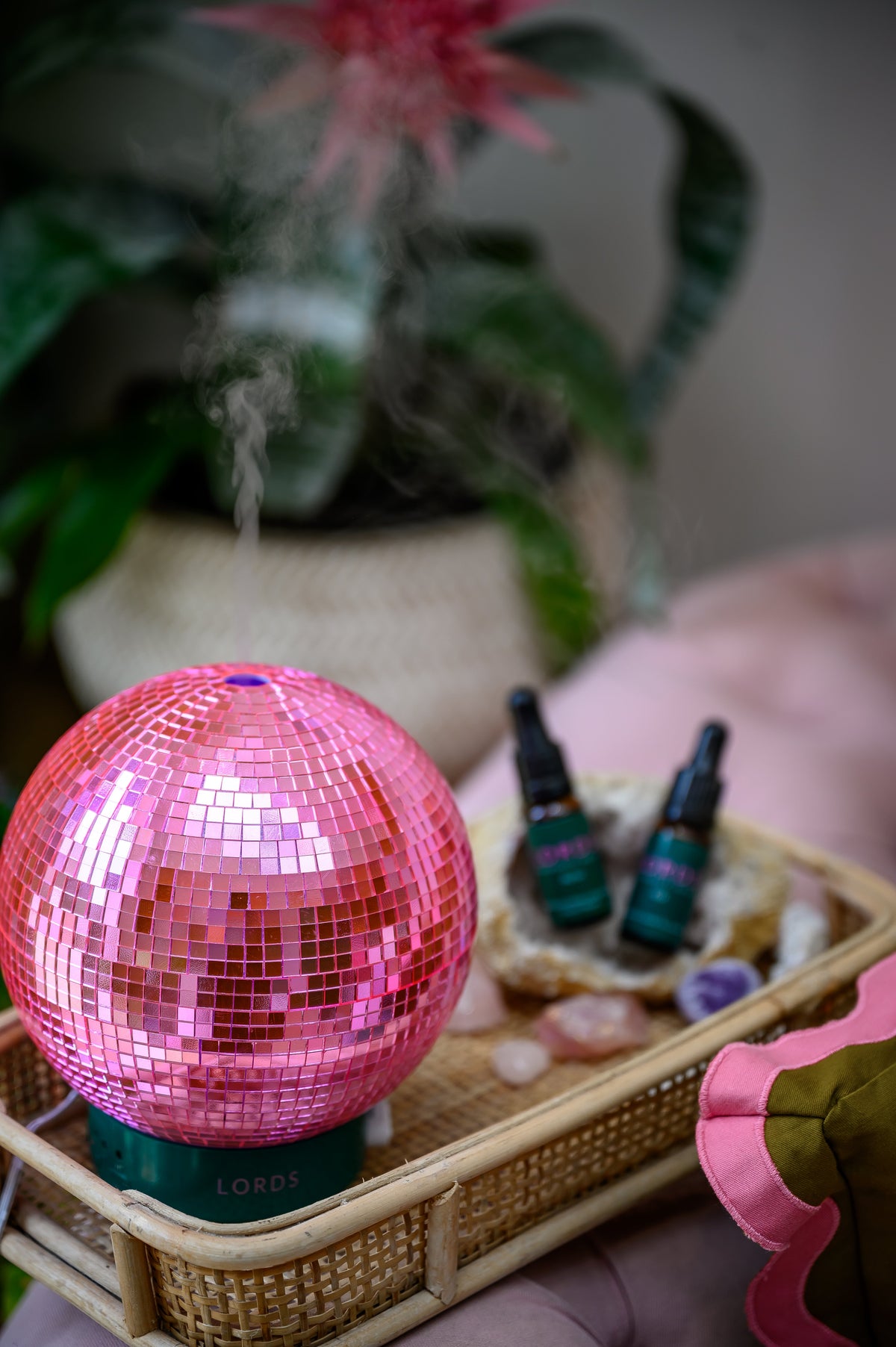 Disco Ball Scent Diffuser | Colour-Changing Electric Fragrance Oil Mist Diffuser