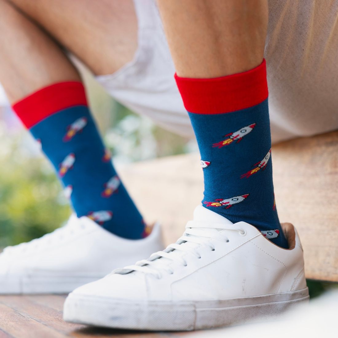 Rocket Matching Bamboo Socks (Adult &amp; Child)