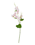 Soft Pink Sweetpea Faux Flower Single Stem