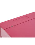 Jordan Pink Kids Desk and Stool Set with Storage
