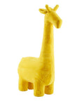 Jungle Safari Yellow Faux Fur Giraffe Kids Stool