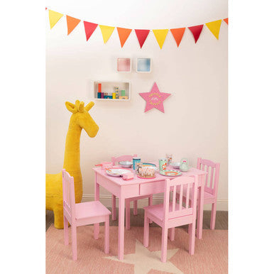 Jungle Safari Yellow Faux Fur Giraffe Kids Stool