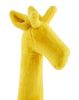 Jungle Safari Yellow Faux Fur Giraffe Kids Stool