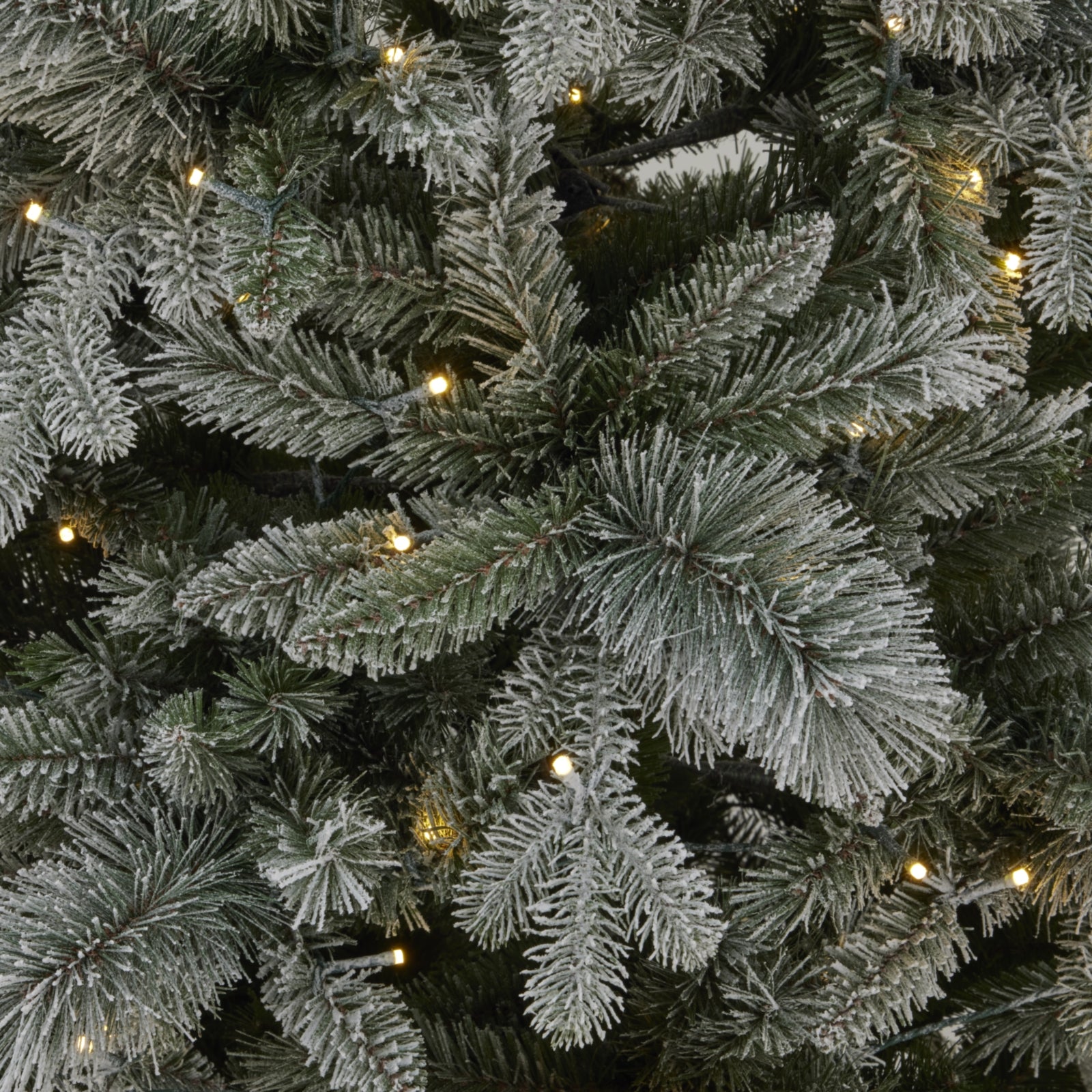 Snowy Forest Fir Pre Lit LED Christmas Tree 400 Lights