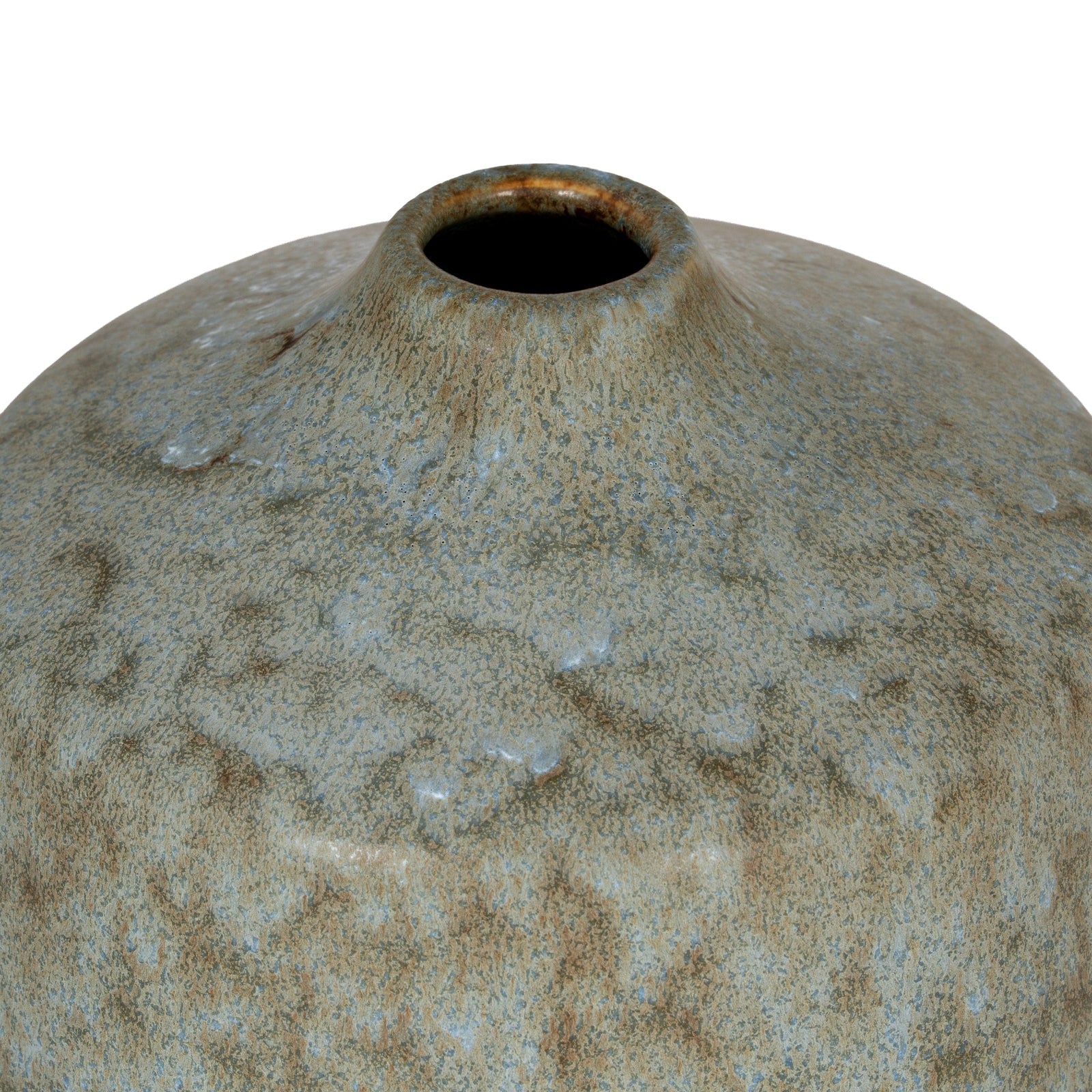 Grey Ceramic Bottle Vase 30cm