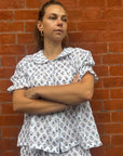 Tallis Blue Muslin Pyjamas