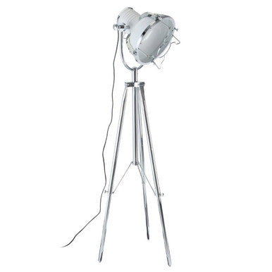 Tripod White Floor Lamp | Industrial Revolution