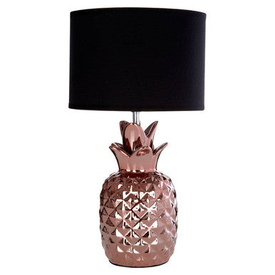 Pineapple Copper Ceramic Lamp | Tiziano