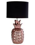 Pineapple Copper Ceramic Lamp | Tiziano