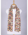 Vintage Charm Wool Scarf - Multi Coloured